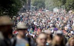 Crowds filled the streets on the last day of the Minnesota State Fair, Monday, September 4, 2017 in Falcon Heights, MN. ] ELIZABETH FLORES &#xef; liz.