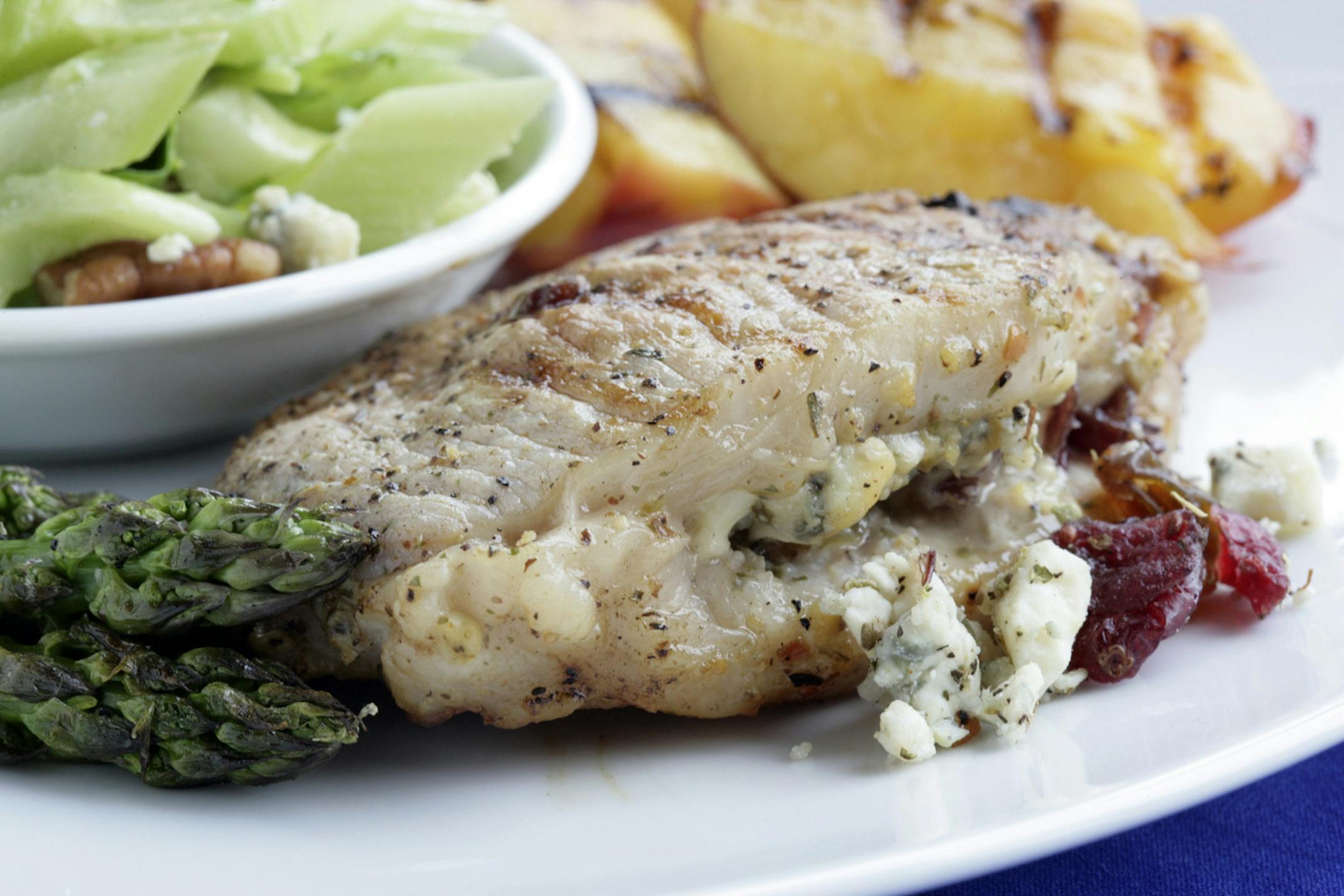 The USDA lowered the safe cooking temperature to 145 degrees for whole cuts of meat, including pork.