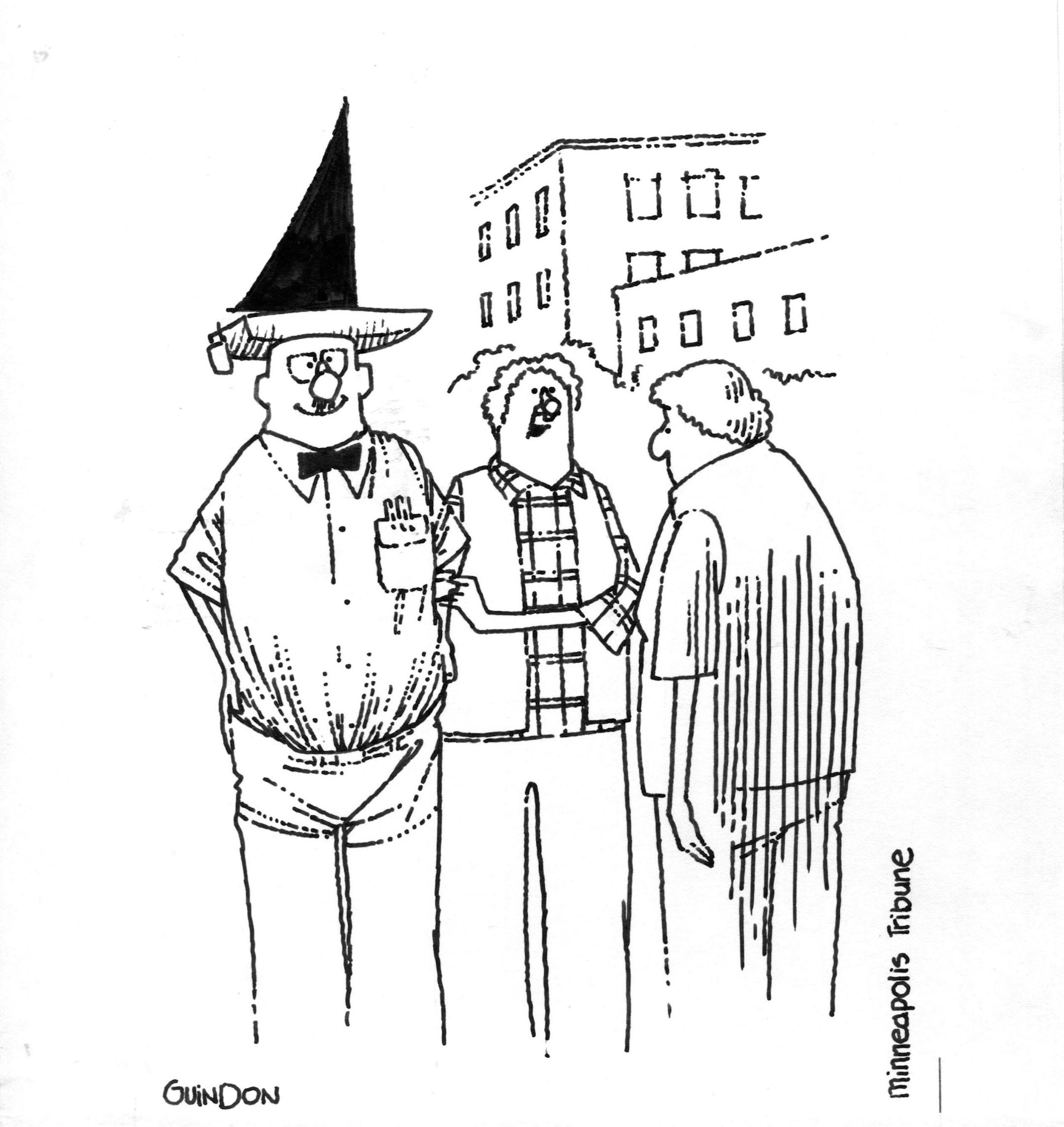 Richard Guindon cartoon