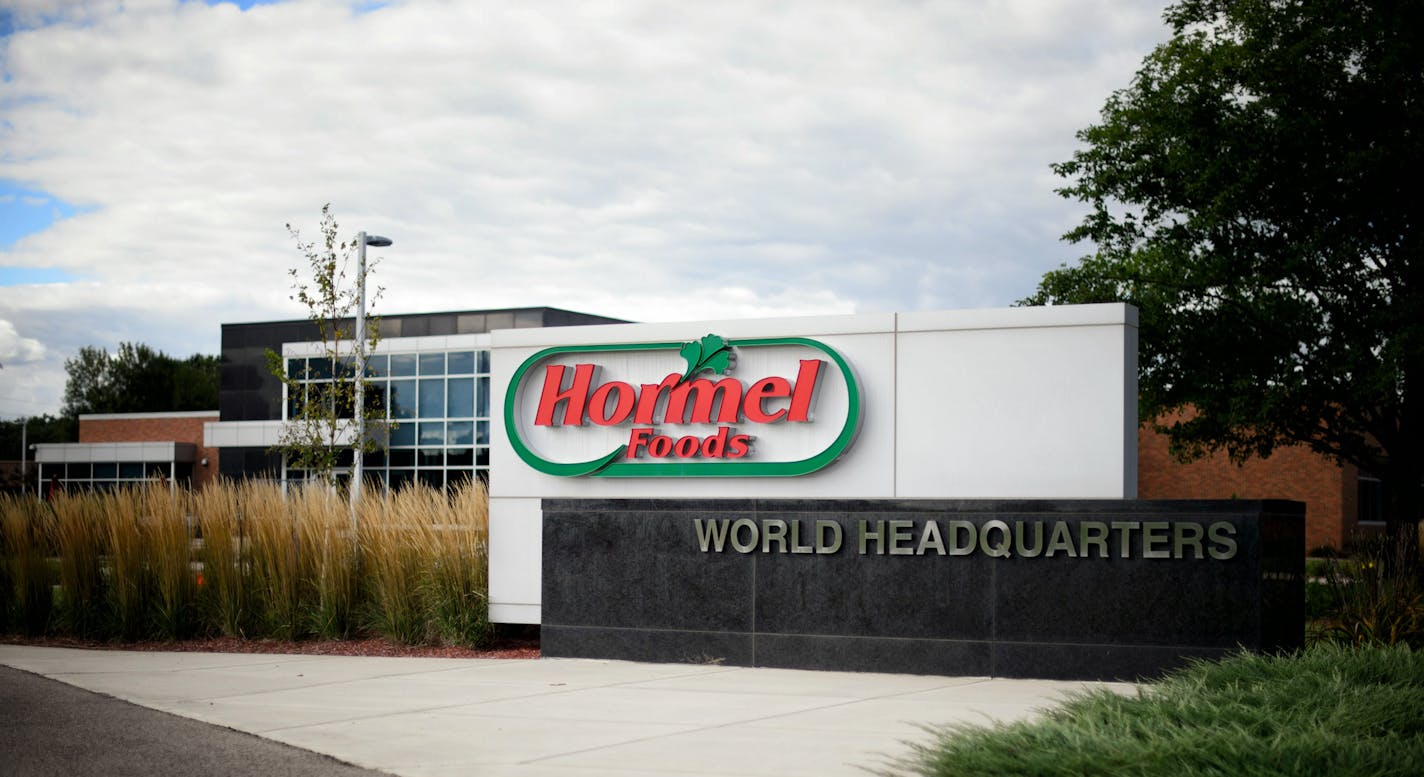 Hormel headquarters in Austin, MN. ] GLEN STUBBE * gstubbe@startribune.com Friday September 11, 2015 Despite woes throughout the food industry, partly due to consumers turning away some from processed foods, Hormel has managed to continue prospering -- even though a good part of its business -- Spam, chili -- is about as processed as you can get. But the company's turkey and pork offerings are riding a hot protein trend. And over the past two years, it's made some of the biggest acquisitions in