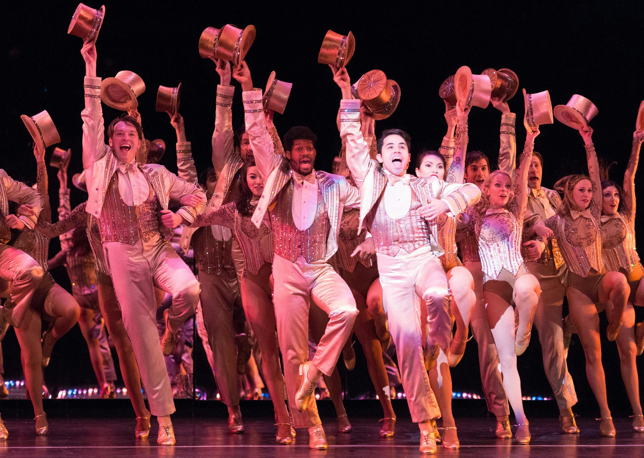 "A Chorus Line" at the Ordway Center for the Performing Arts. Photo by Rich Ryan