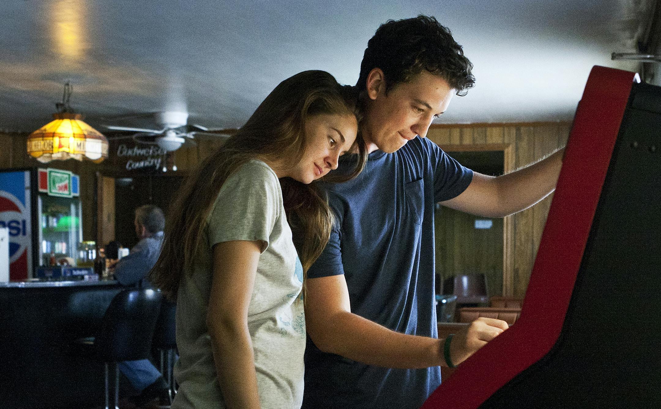 credit: Wilford Harewood Shailene Woodley and Miles Teller in "The Spectacular Now."