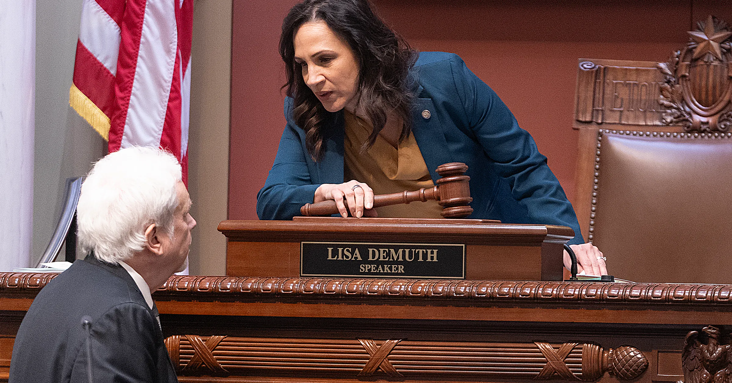Lisa Homuth MN Speaker Lisa Demuth has to sell compromise to GOP base