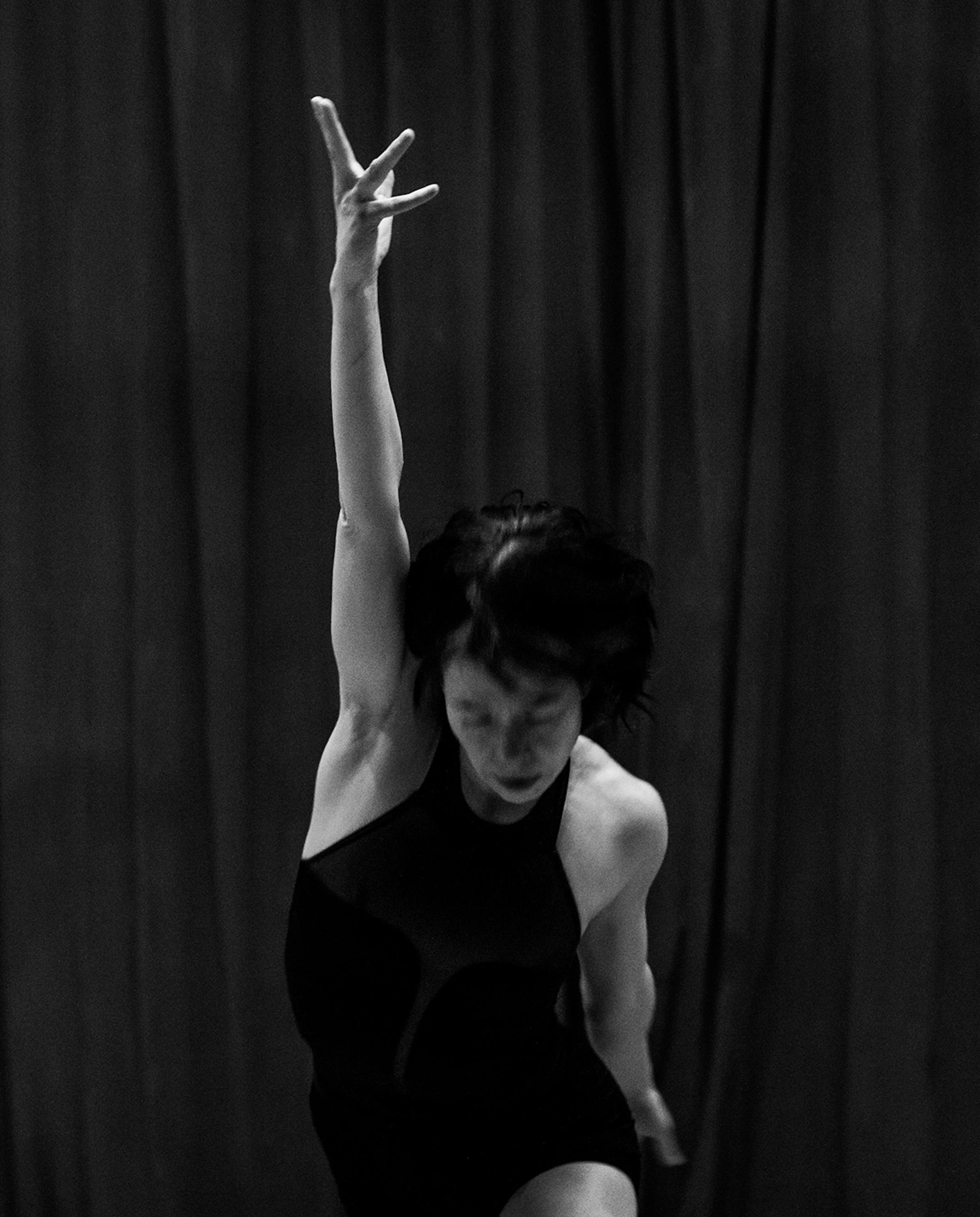 Penny Freeh dances "Tuxedo." Photo by Blake Nellis