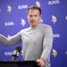 Speaking to reporters Monday, Vikings coach Kevin O'Connell said, “The quarterback position is one where you may have 10 really smart coaches or per