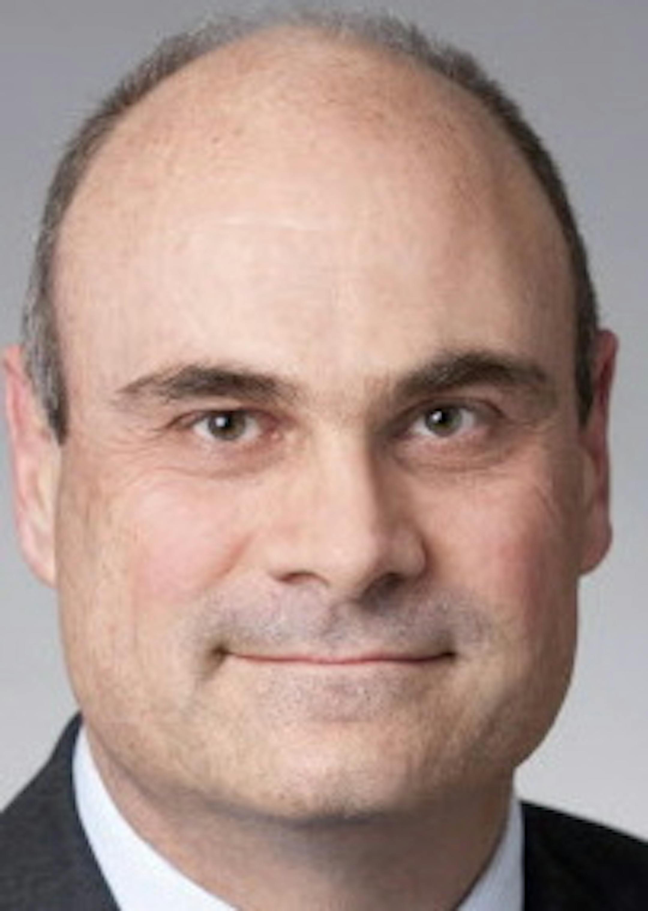 Peter Hancock, who will take over as chief executive of the insurer American International Group from Robert Benmosche, in an undated handout photo. The appointment signals the end of Benmosche's tenure atop AIG, a five-year rebuilding period during which the company came back from its near-death experience in the fall of 2008. (AIG via The New York Times) -- NO SALES; FOR EDITORIAL USE ONLY WITH STORY SLUGGED AIG LEADERSHIP BY MICHAEL J. DE LA MERCED. ALL OTHER USE PROHIBITED.