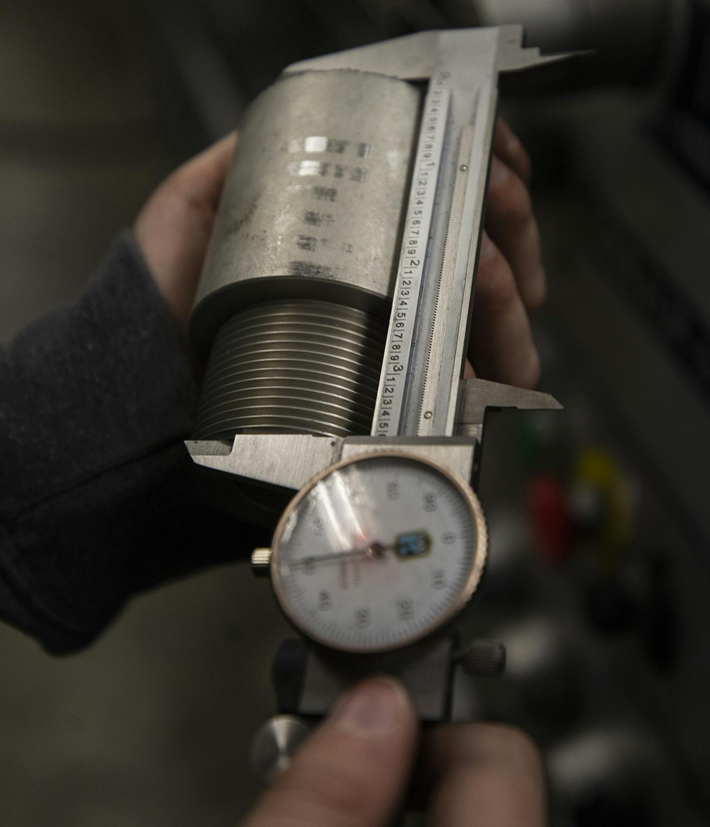 Catie Lonergan a senior at St. Francis High school made parts for MIN Dot that will be used on street like fixtures Monday March18, 2019 in St. Francis, MN.] Jerry Holt &#x2022; Jerry.holt@startribune.com