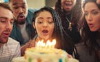 Blowing out candles causes a spike in bacteria on cake.