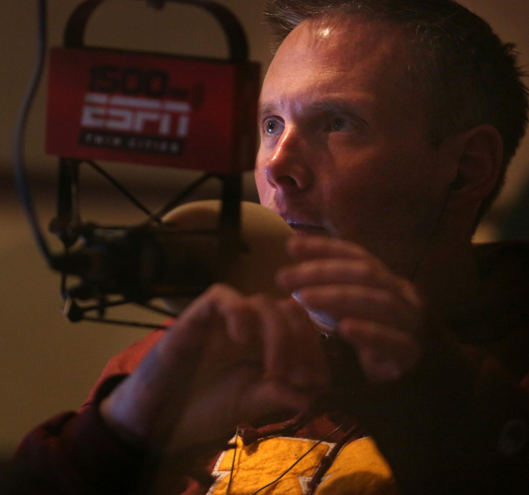 Radio talk show celebrity Jeff Dubay, who has battled drug addiction during his career, is back on air after a five-year hiatus. He recorded a show for ESPN 1500 on Tuesday, Feb. 12, 2013 in St. Paul, MN.