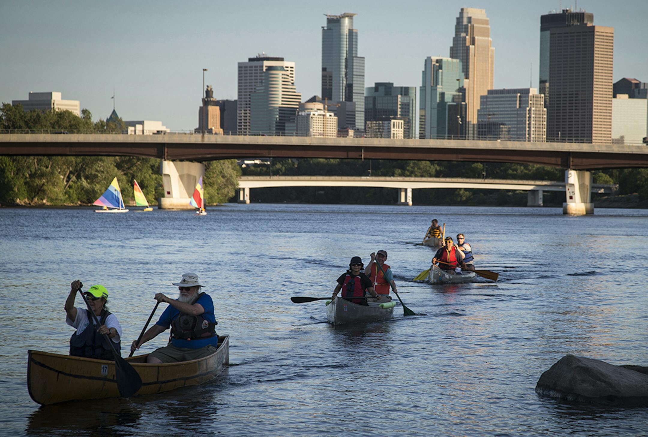The Mississippi River long has attracted travelers who have plied its waters in crafts of many types and sizes.