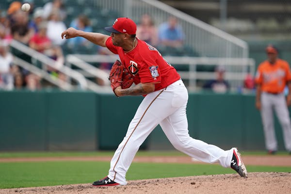 Twins starting pitcher Fernando Romero delivered a pitch earlier this spring.