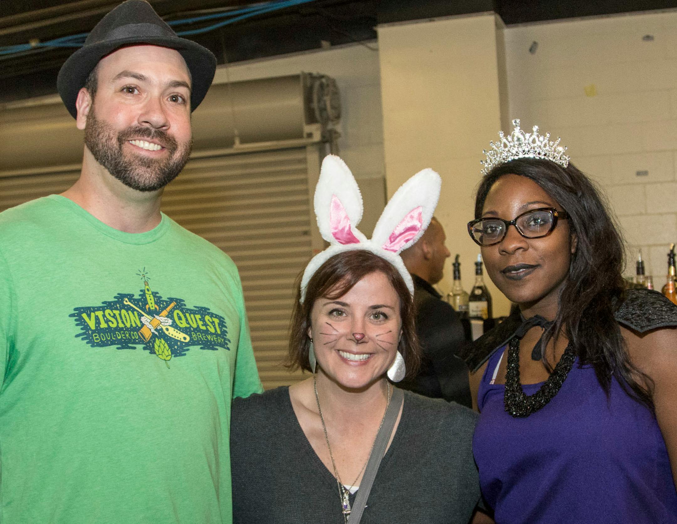Bryan Wolle, Sarah Buckley and Kelly Jordan.