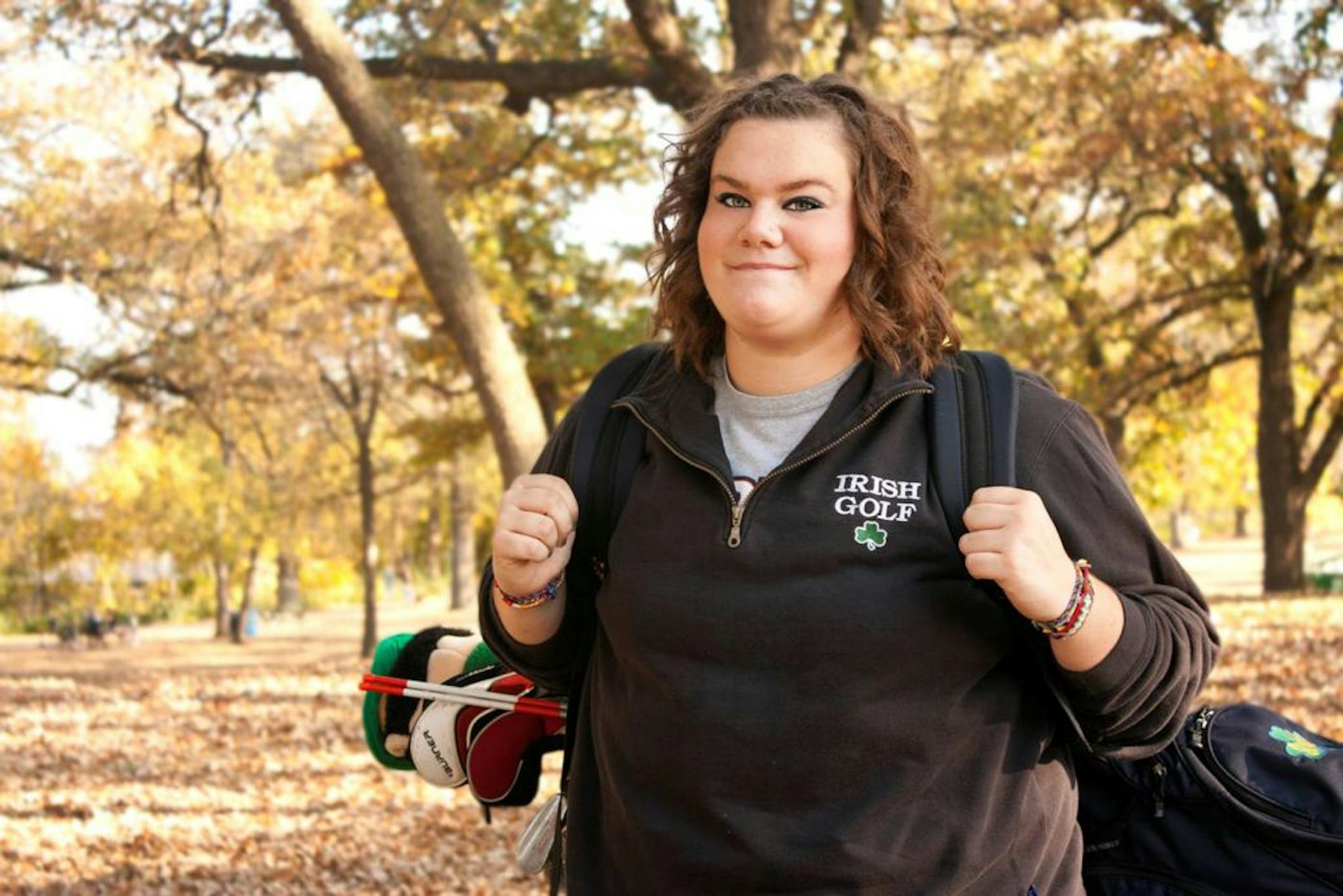 Mackenzie Gogolin was always a softball player growing up, before a knee injury convinced her to switch sports.