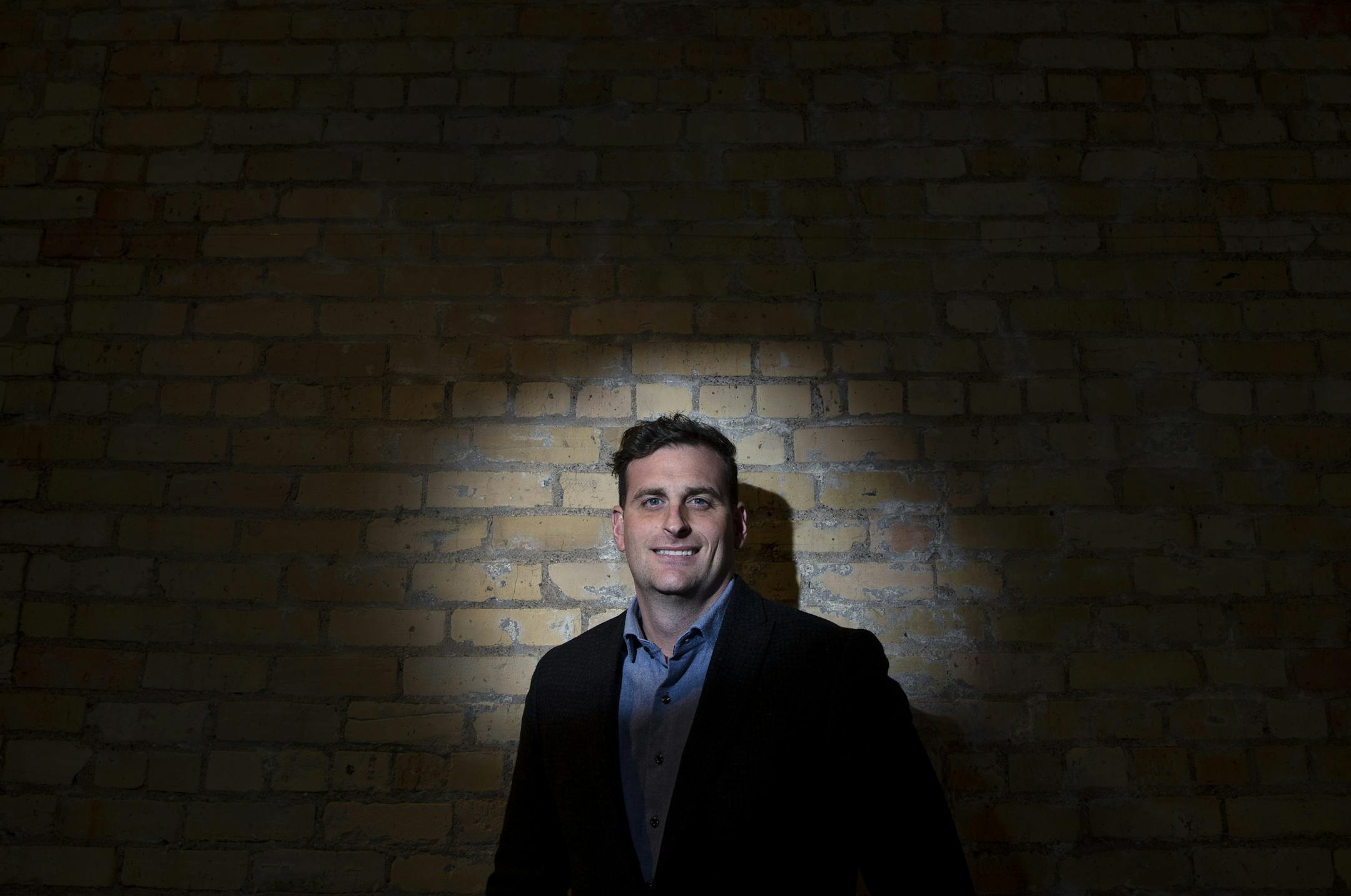 Cale Johnston, founder and CEO of ClickSwitch. ] CARLOS GONZALEZ &#x2022; cgonzalez@startribune.com &#x2013; Minneapolis, MN &#x2013; January 29, 2019, Cale Johnston, founder and CEO of ClickSwitch, at the company's office on the edge of downtown Mpls. Company makes it possible to shift banks, including direct deposits and bill payments, with one click.