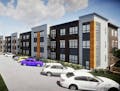 The 69-unit West Broadway Curve Apartments from developer Sherman Associates was one of five upcoming housing projects to receive environmental clean-