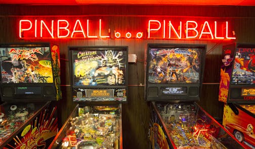 Open since 1972, SS Billiards is the place to go for pinball machines, video games, and regulation-sized pool tables. Family-friendly and open to all ages, it is not a bar. Photographed July 25, 2014. (Courtney Perry/Special to the Star Tribune)