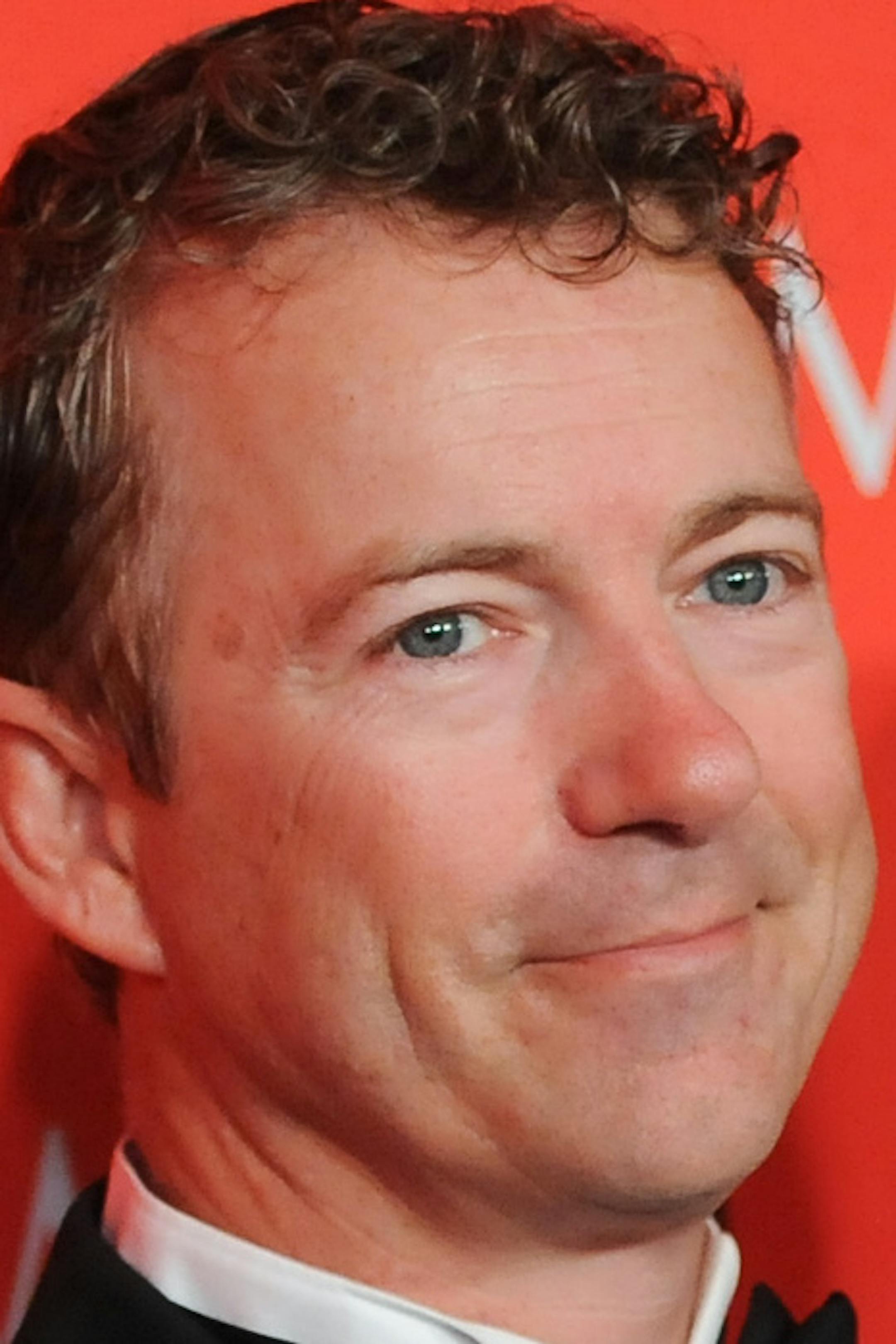 FILE - This April 23, 2013 file photo shows Sen. Rand Paul, R-Ky and wife Kelley Ashby posing for a photo that the TIME 100 Gala, which celebrates the "100 Most Influential People in the World" at Jazz at Lincoln Center in New York. In the lead-up to the 2016 presidential campaign, Paul has made much of his wife, Kelley, being a hard sell. “There’s two votes in my family,” he said when asked in December about running. “My wife has both of them, and both of them are &#