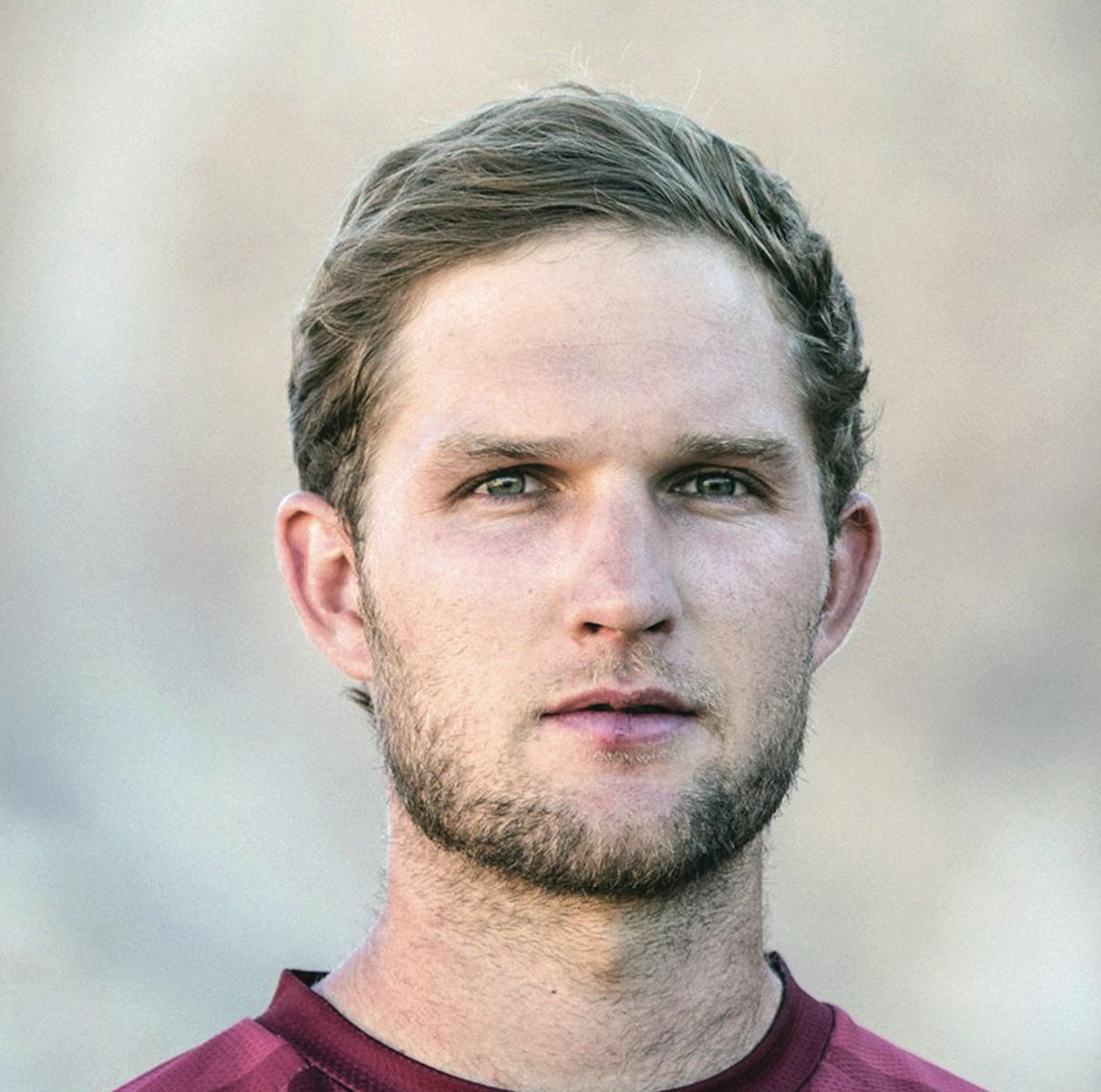 FOR USE WITH FYI_TV CONTENT ONLY. Paul Basagoitia poses for a portrait during the Red Bull Rampage in Virgin, UT, USA on 12 October, 2015. // Christian Pondella/Red Bull Content Pool // P-20151014-00024 // Usage for editorial use only // Please go to www.redbullcontentpool.com for further information. //