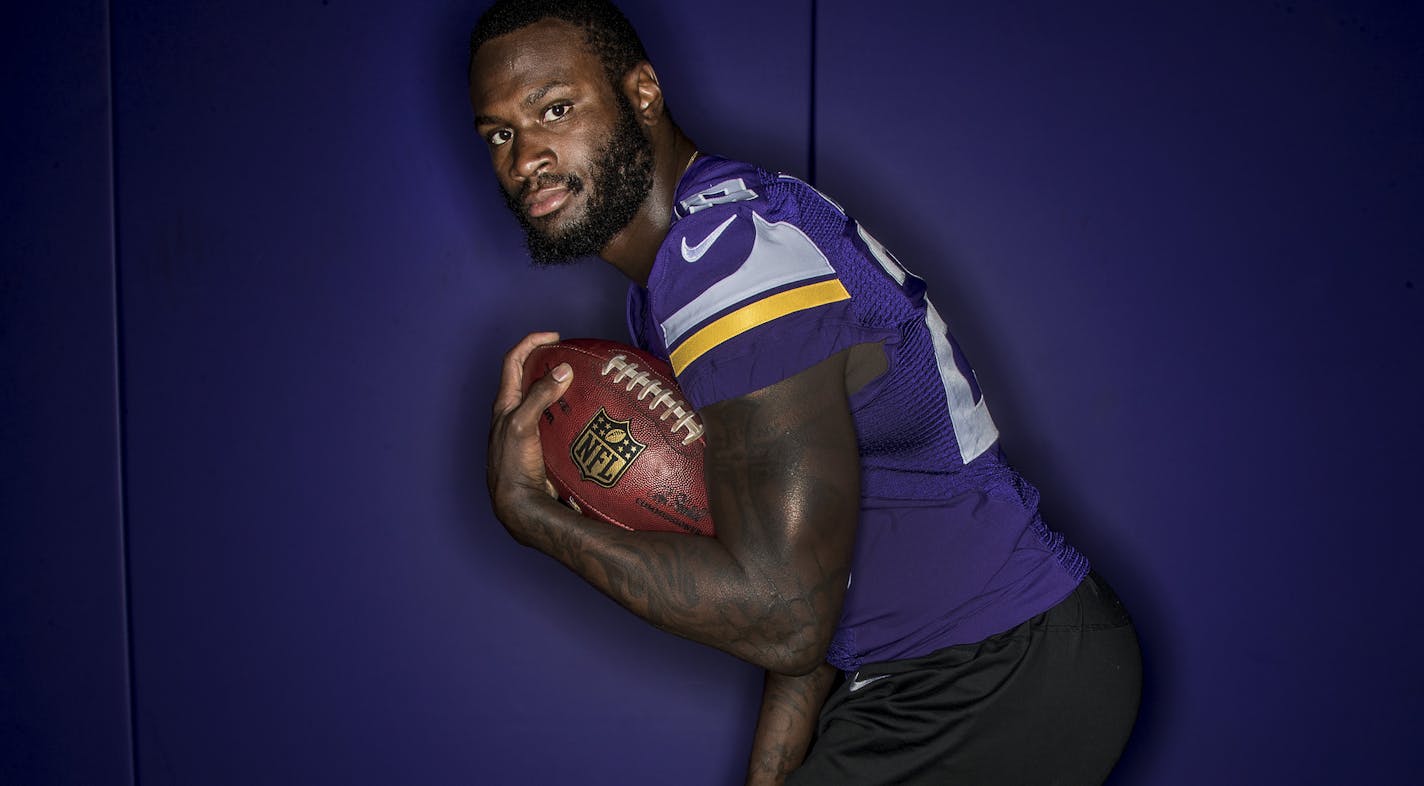 Minnesota Vikings running back Latavius Murray. ] CARLOS GONZALEZ &#xef; cgonzalez@startribune.com - August 16, 2017, Eden Prairie, MN, Winter Park, Minnesota Vikings