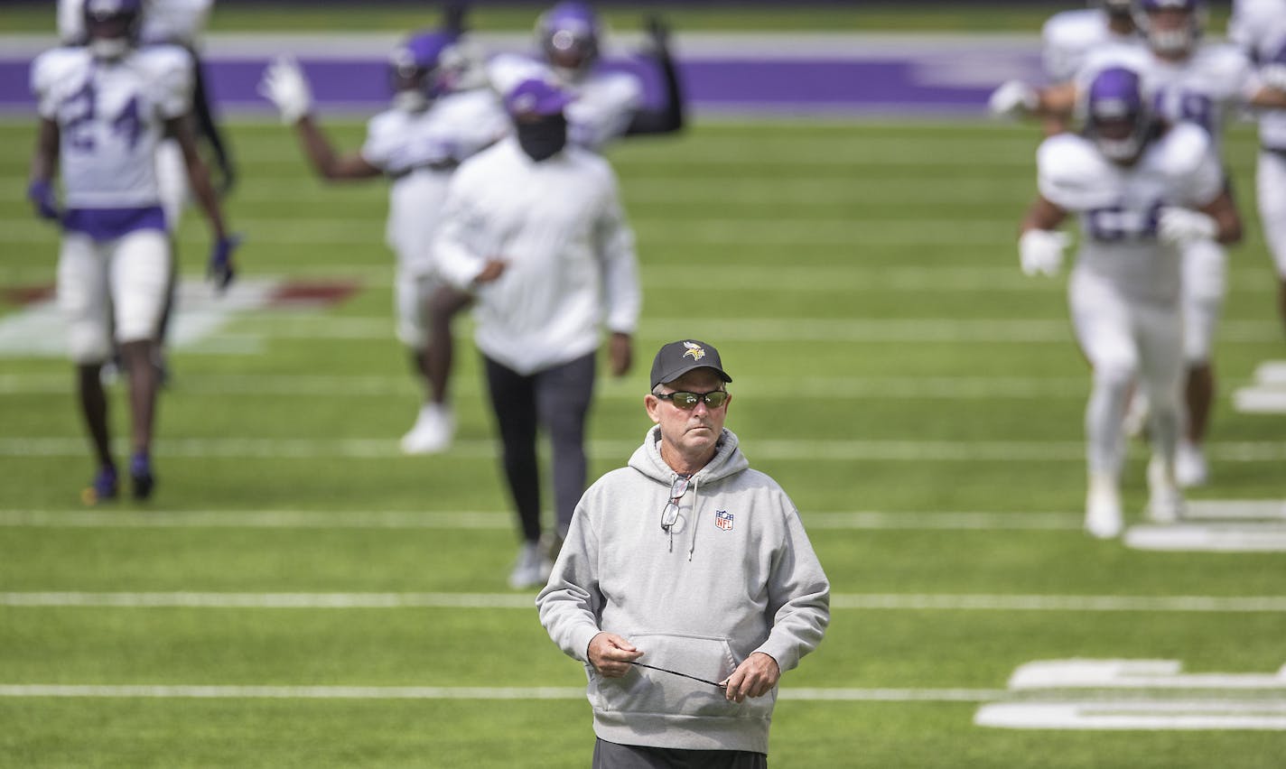 Vikings coach Mike Zimmer