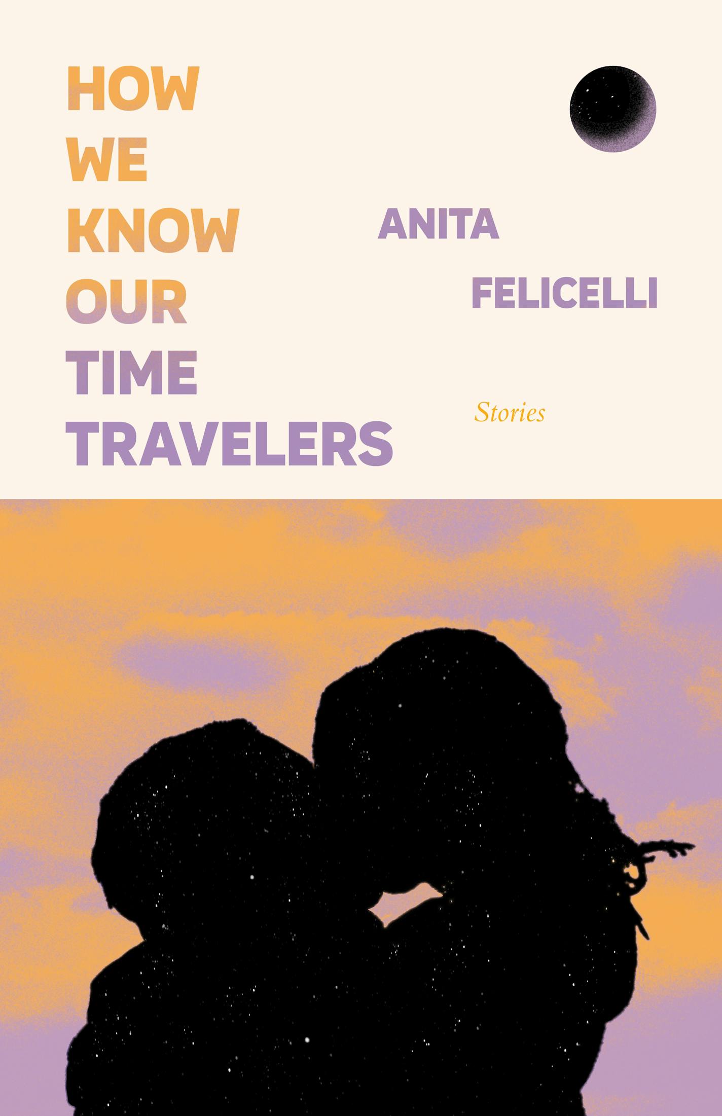 cover of How We Know Our Time Travelers features a silhouette of two people kissing