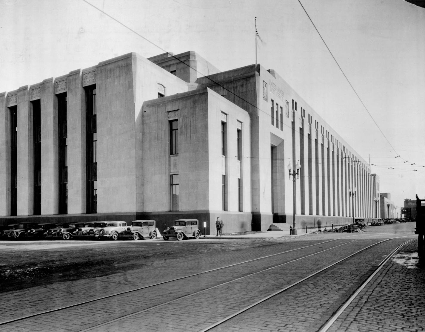 May 21, 1936 Post Office - Mpls - Bldg. Minneapolis Star Library