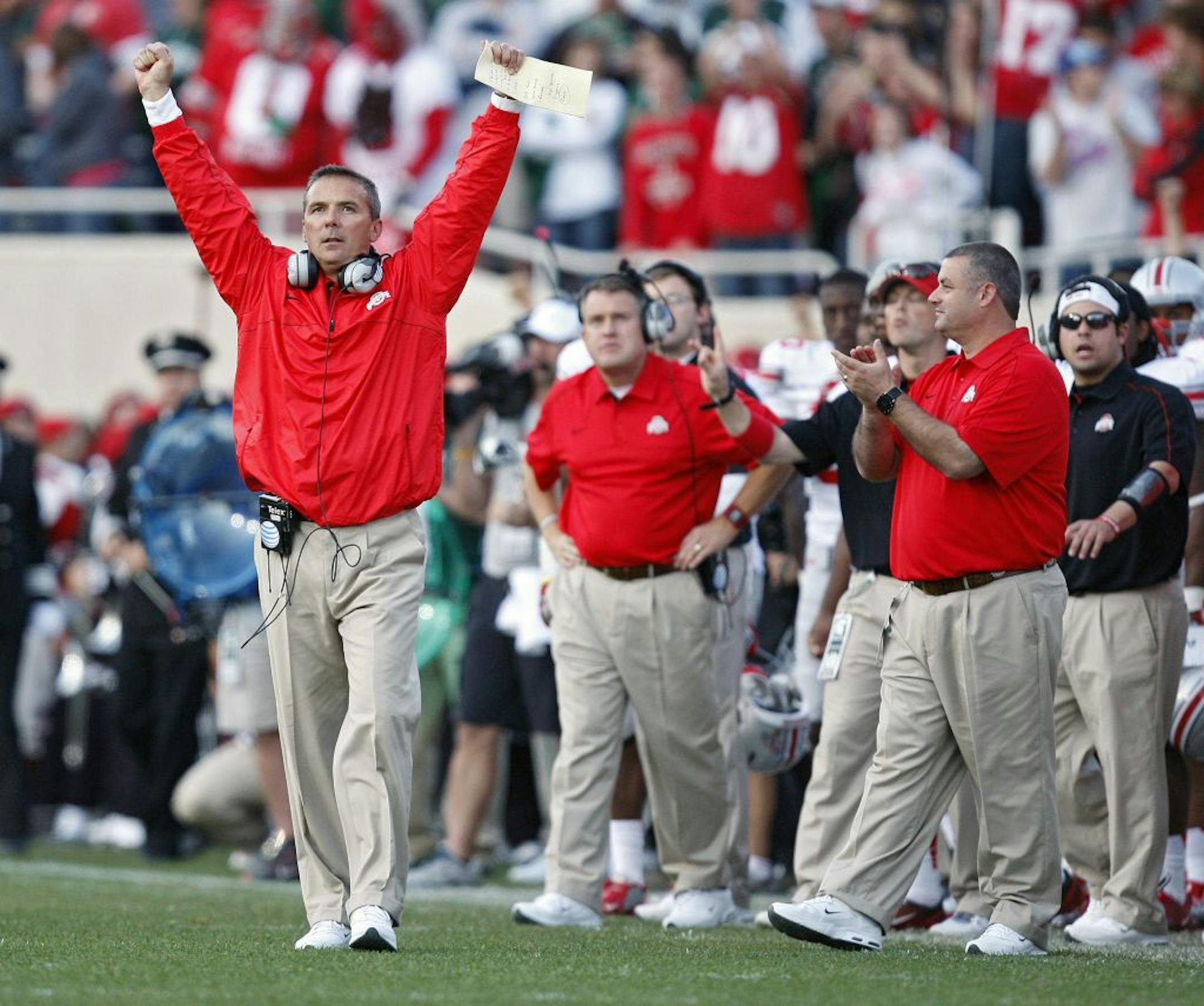 Ohio State Buckeyes head coach Urban Meyer.