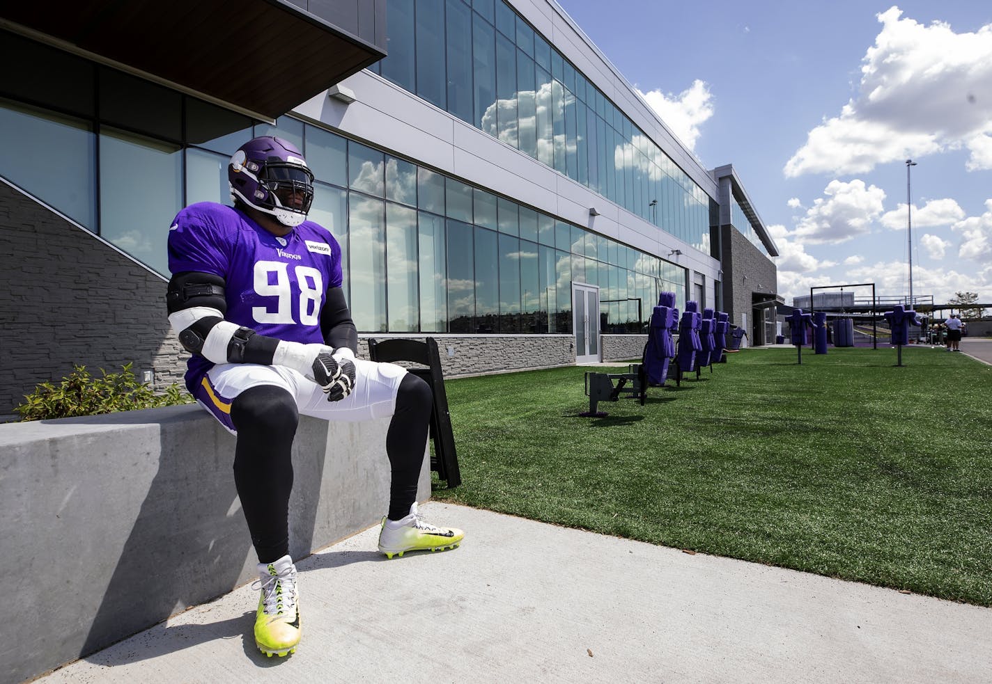 Vikings defensive lineman Linval Joseph