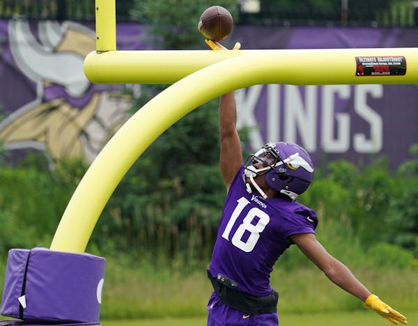 Vikings training camp preview: Who's the No. 3 receiver?