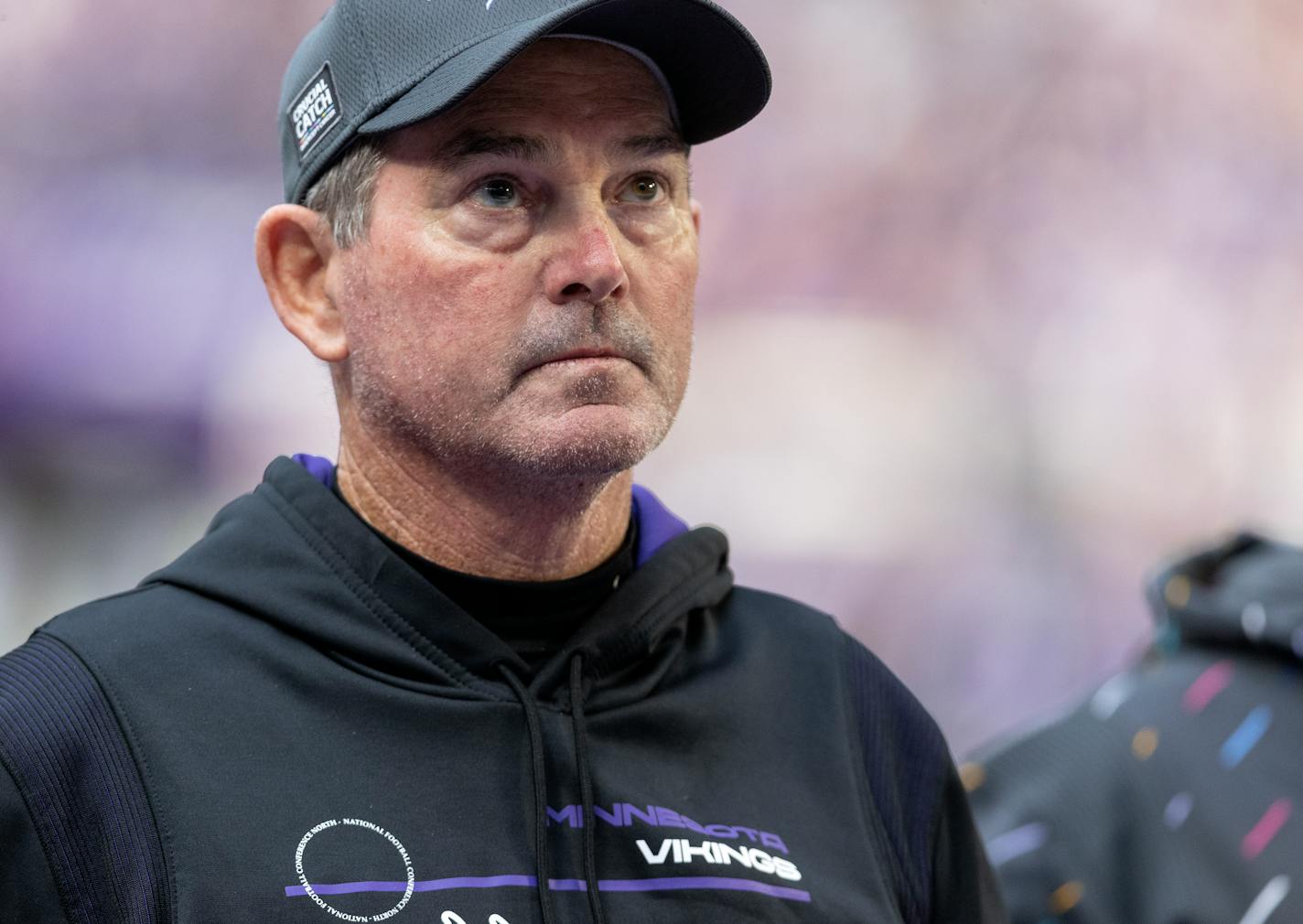 Minnesota Vikings head coach Mike Zimmer.