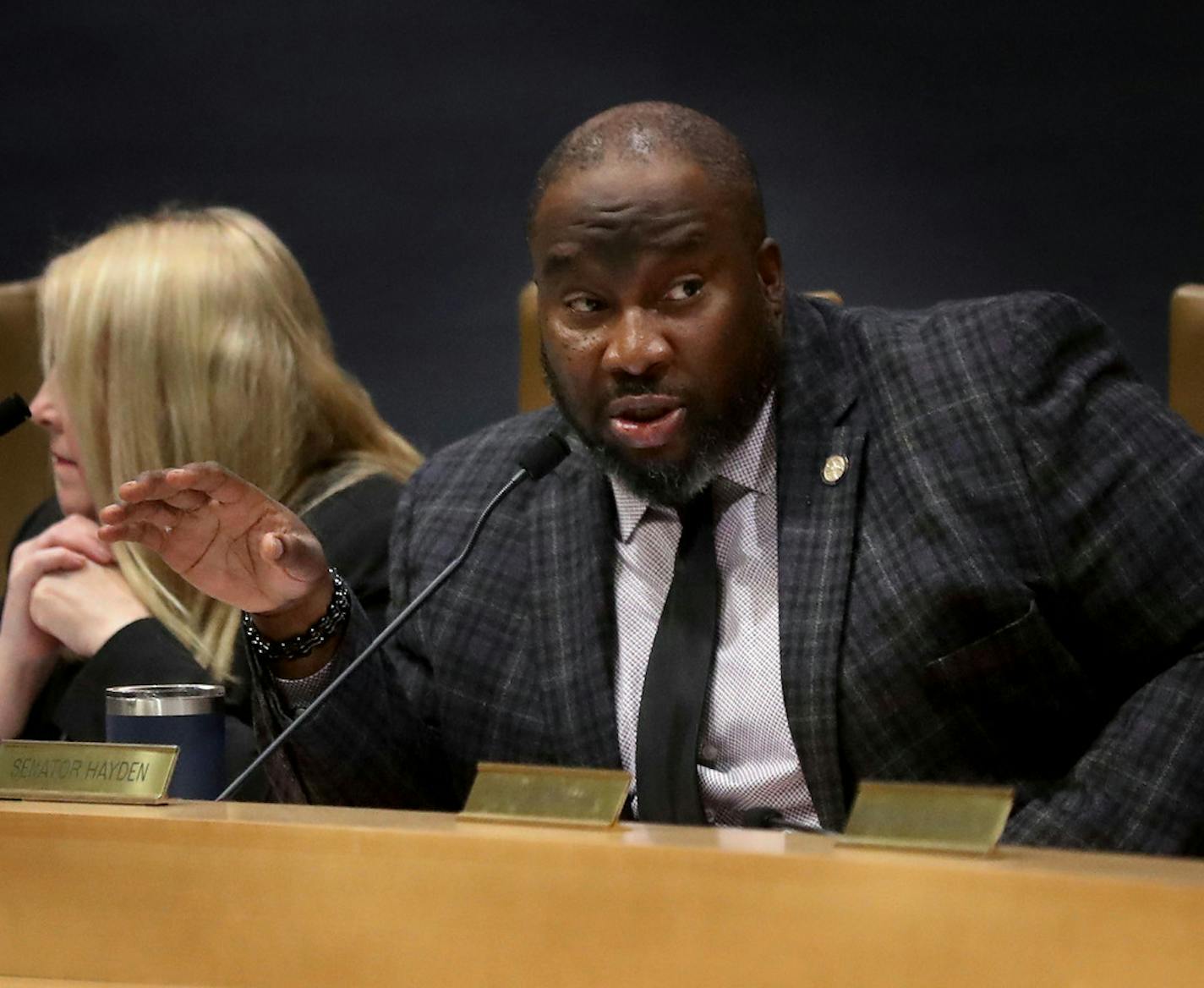 "Black folks are sick and tired of literally suffering from people telling them to wait until the moment is right," said Senate Assistant Minority Leader Jeff Hayden, DFL-Minneapolis.