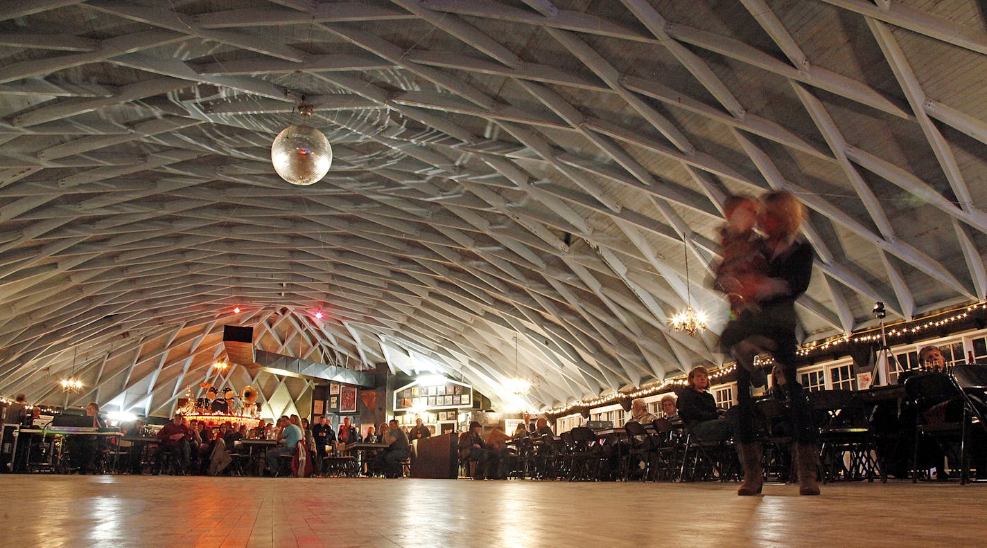 A view of the dance floor at the Silver Dome Ballroom, Friday, May 3 in Neillsville, Wis.