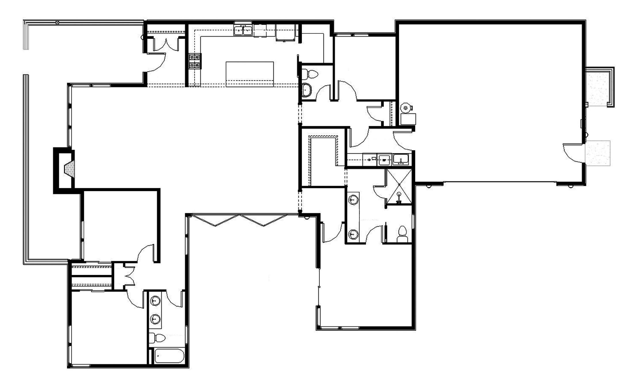 Home plan: Seamless indoor-outdoor living