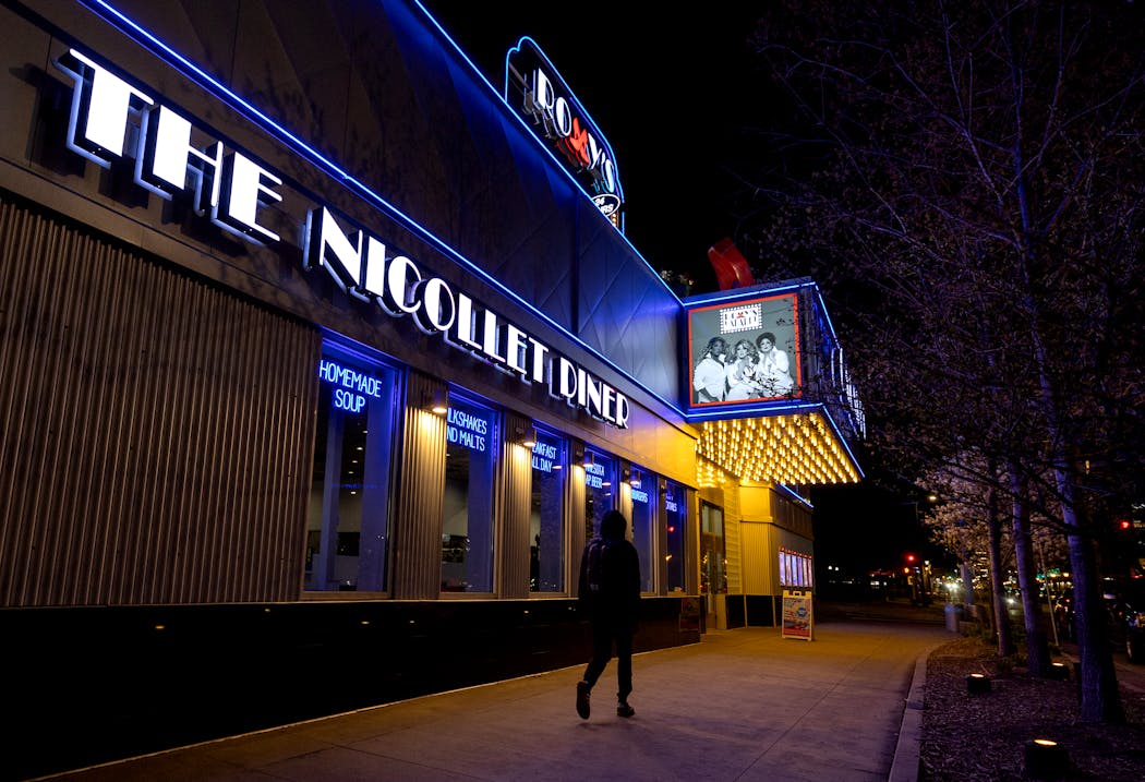 The Nicollet Diner is one of the few restaurants in Minneapolis still open after midnight.