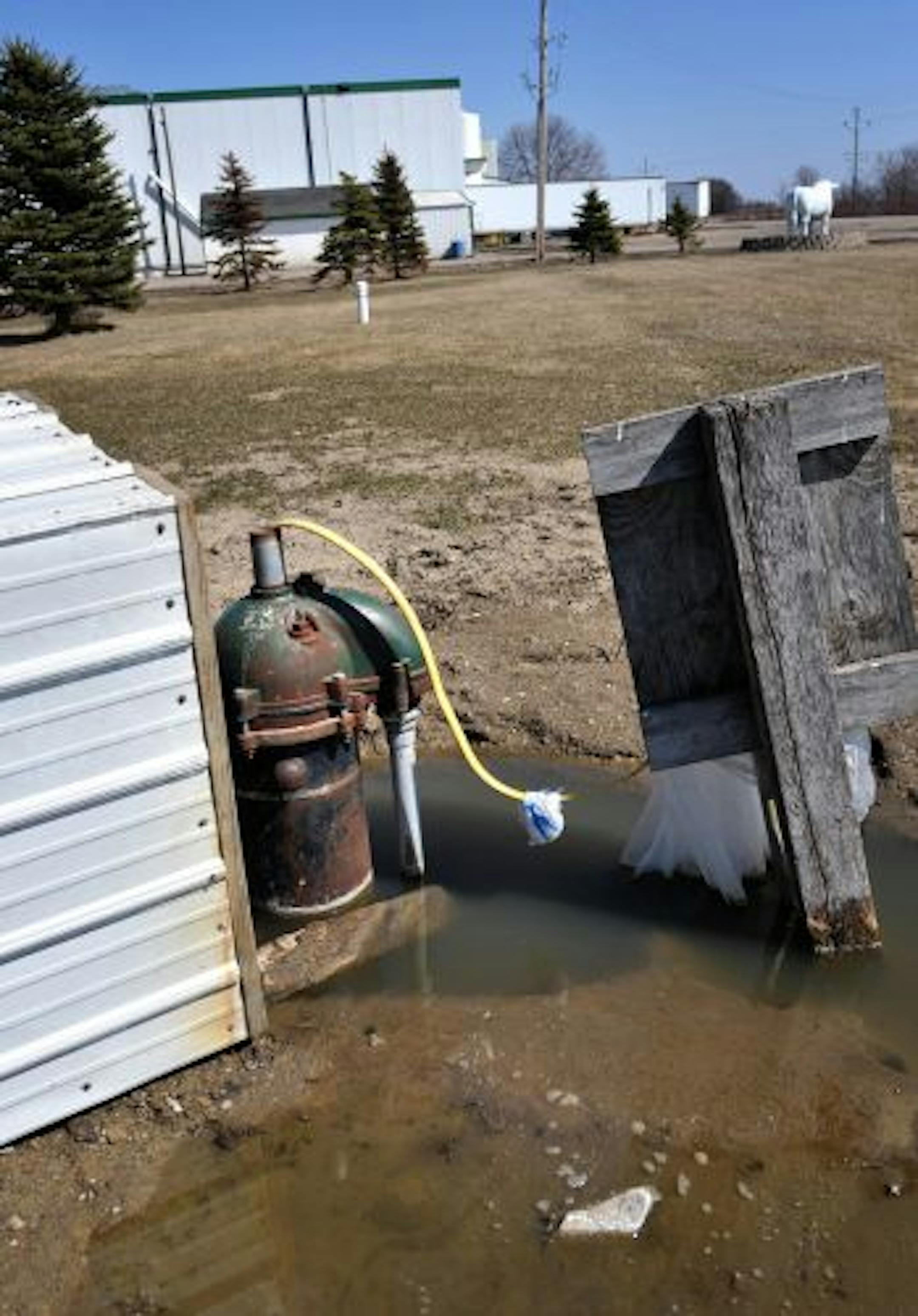North Star Beef closed Wednesday and laid off its workers when the USDA pulled its inspectors in a dispute over high levels of naturally occurring arsenic in water from this 385-foot-deep well.