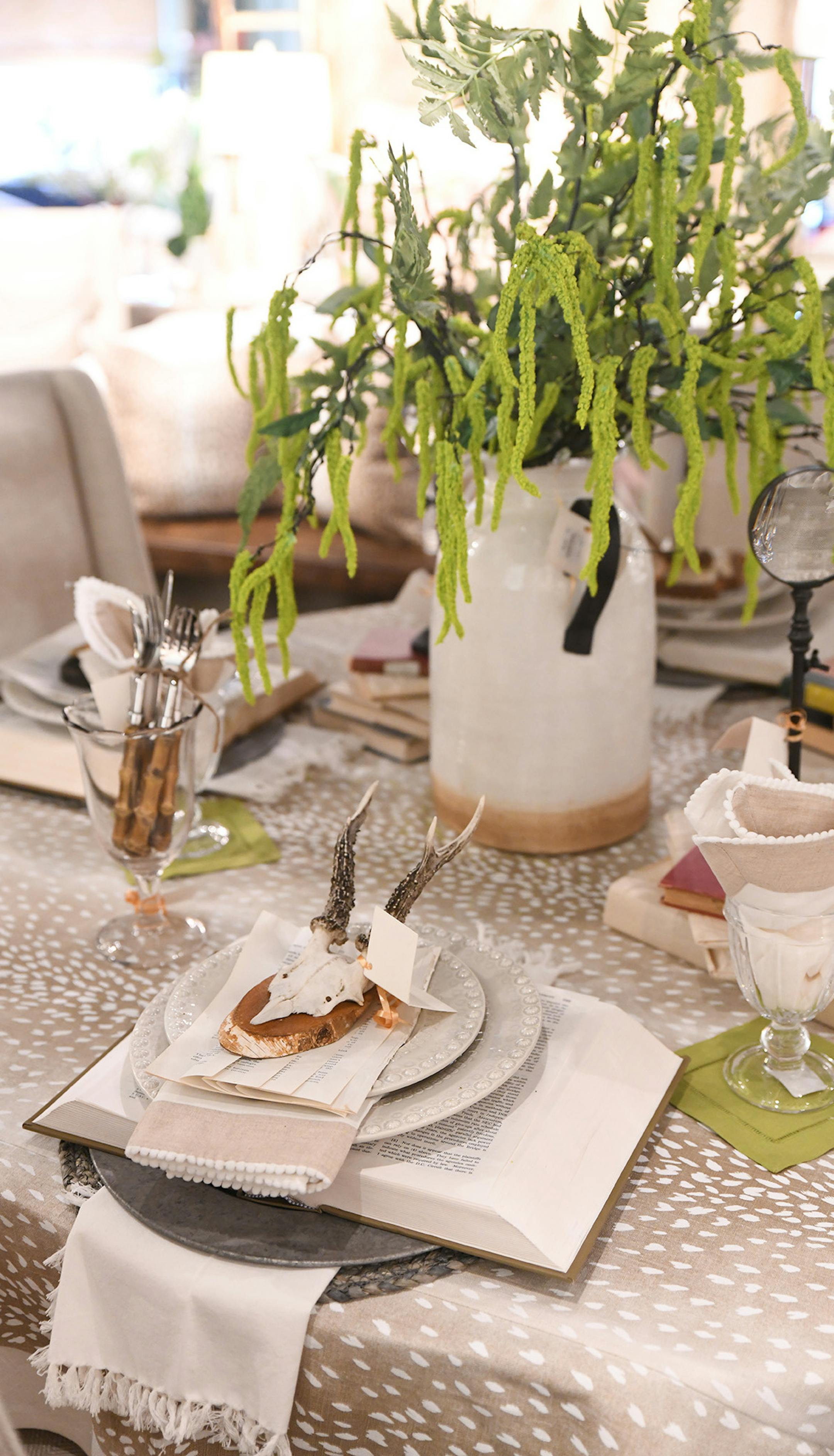 Subtle prints such as antelope can be used as a neutral background textile that complements a wide range of colors and styles. (Handout/TNS) ORG XMIT: 1409863