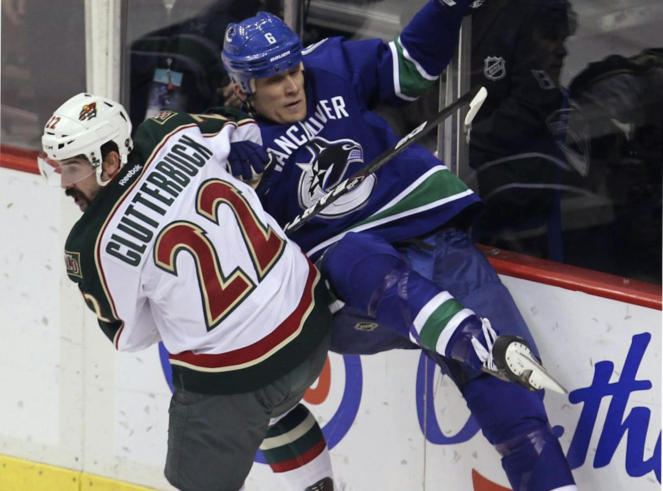 Minnesota Wild right wing Cal Clutterbuck