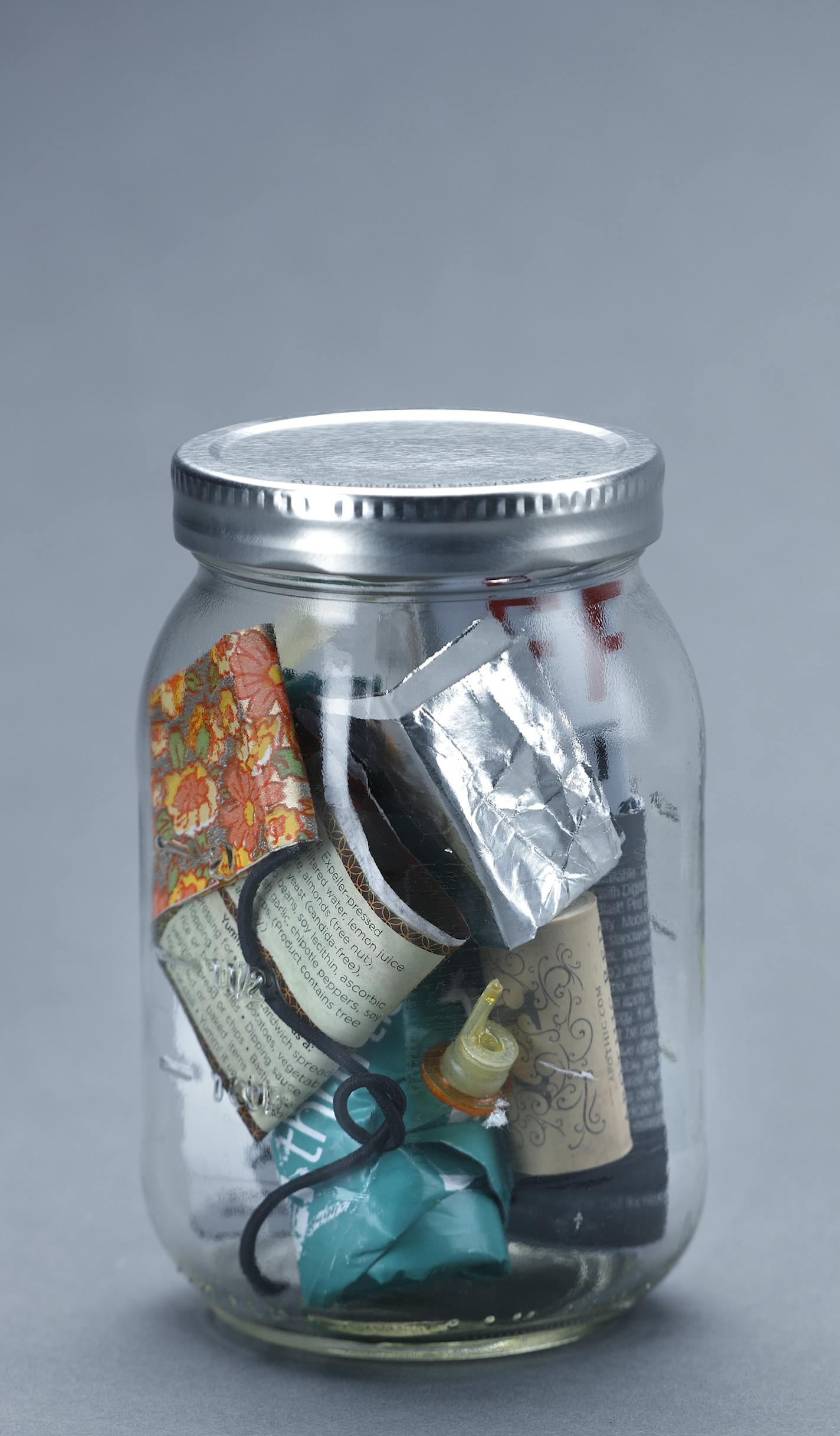 Photo illustration showing one family's non-recyclable or compostable garbage for one week.
Tom Wallace, Star Tribune