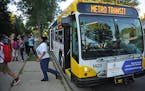 Today was the first day of school throughout the Minneapolis Public School System and the first day where student began to ride the Metro transit buse