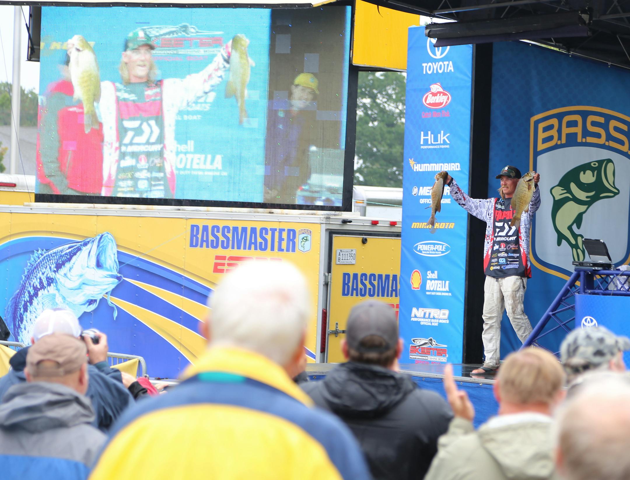 Minnesota bass pro Seth Feider caught five smallmouth bass weighing 22 pounds, 1 ounce, on Friday, giving him a two-day bag of 44-9 in the Toyota Bassmaster Angler of the year tournament on Mille Lacs. With the catch, Feider moved down two notches in the standings, and is now 12th of 50 anglers. Last year at the same event Feider registered the heaviest three-day bag, 76-5.