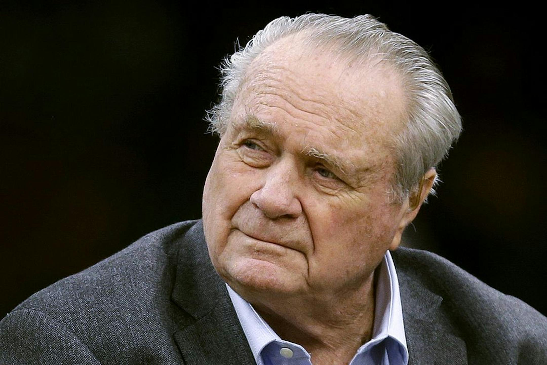 Tommy Heinsohn (2018 photo), who as a Boston Celtics player, coach and broadcaster was with the team for all 17 of its NBA championships, has died. He was 86. The team confirmed Heinsohn's death on Tuesday.