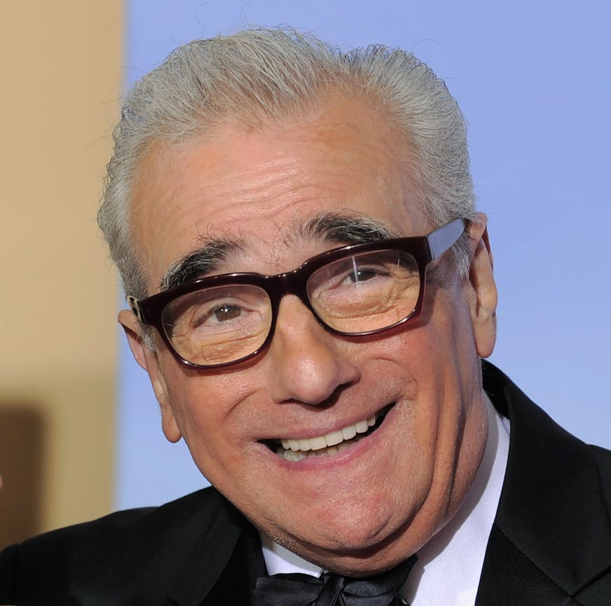 Director Martin Scorsese poses backstage with the award for Best Director of a Motion Picture for the film "Hugo" during the 69th Annual Golden Globe Awards Sunday, Jan. 15, 2012, in Los Angeles. (AP Photo/Mark J. Terrill)