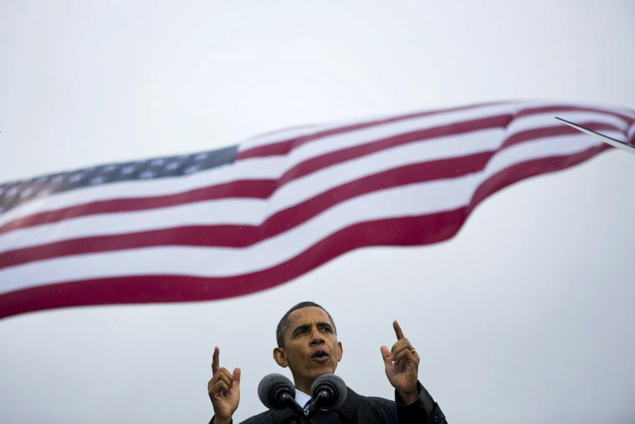 President Barack Obama speaks at a campaign event at Cleveland State University in Ohio, Oct. 5, 2012. The nation's unemployment rate dropped to 7.8 percent in September, its lowest rate since the month Obama took office, the Labor Department said Friday.