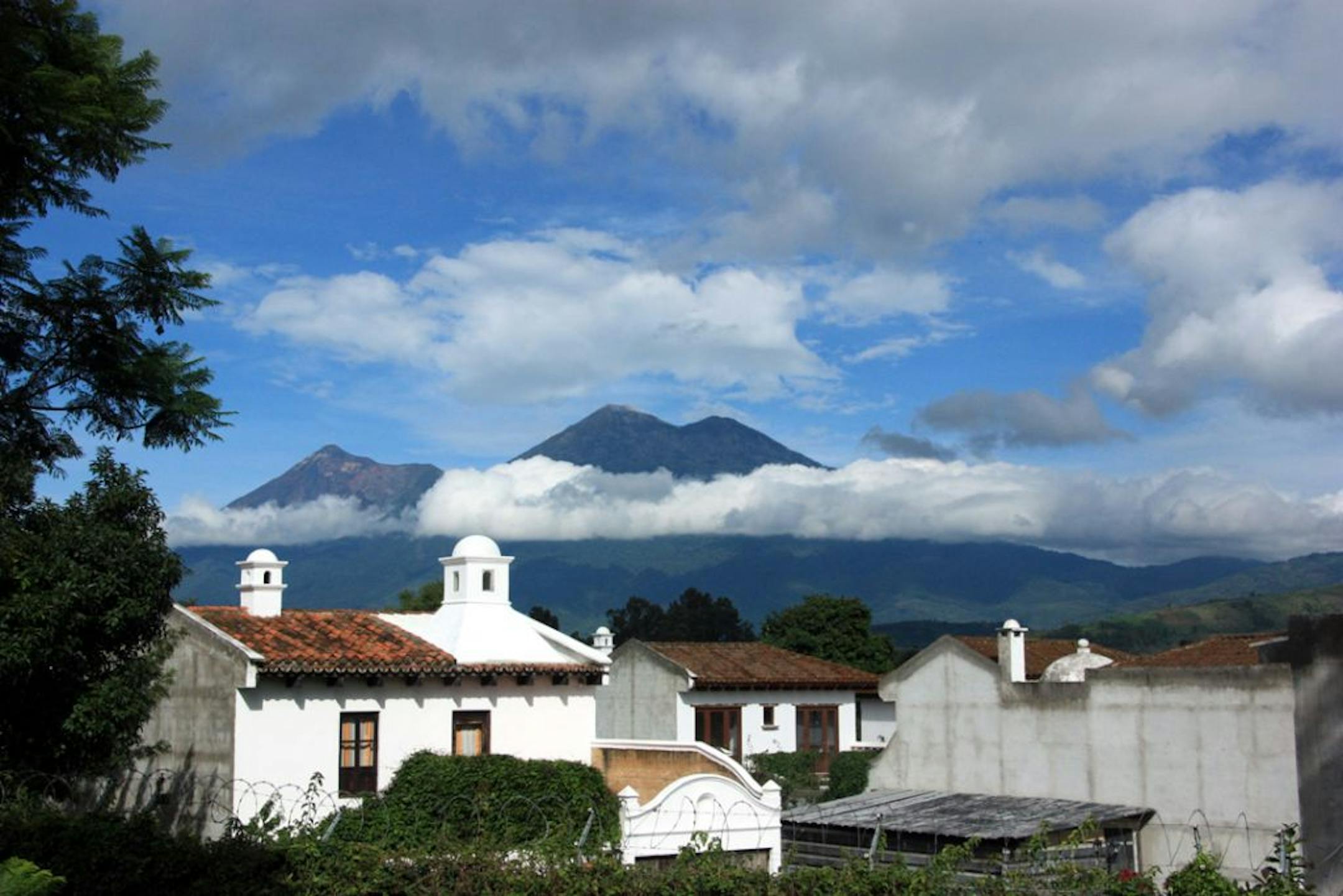 The photographer: Betty Kowalski of Anoka. The scene: Kowalski took out her camera to capture a "still morning [when] the clouds ever so slowly rolled into the valley to frame the volcanoes of Fuego on the right and Acatenango on the left," she said in an e-mail, In July, she and her daughter visited four children near Antigua whom they sponsor through Common Hope, a St. Paul nonprofit group.