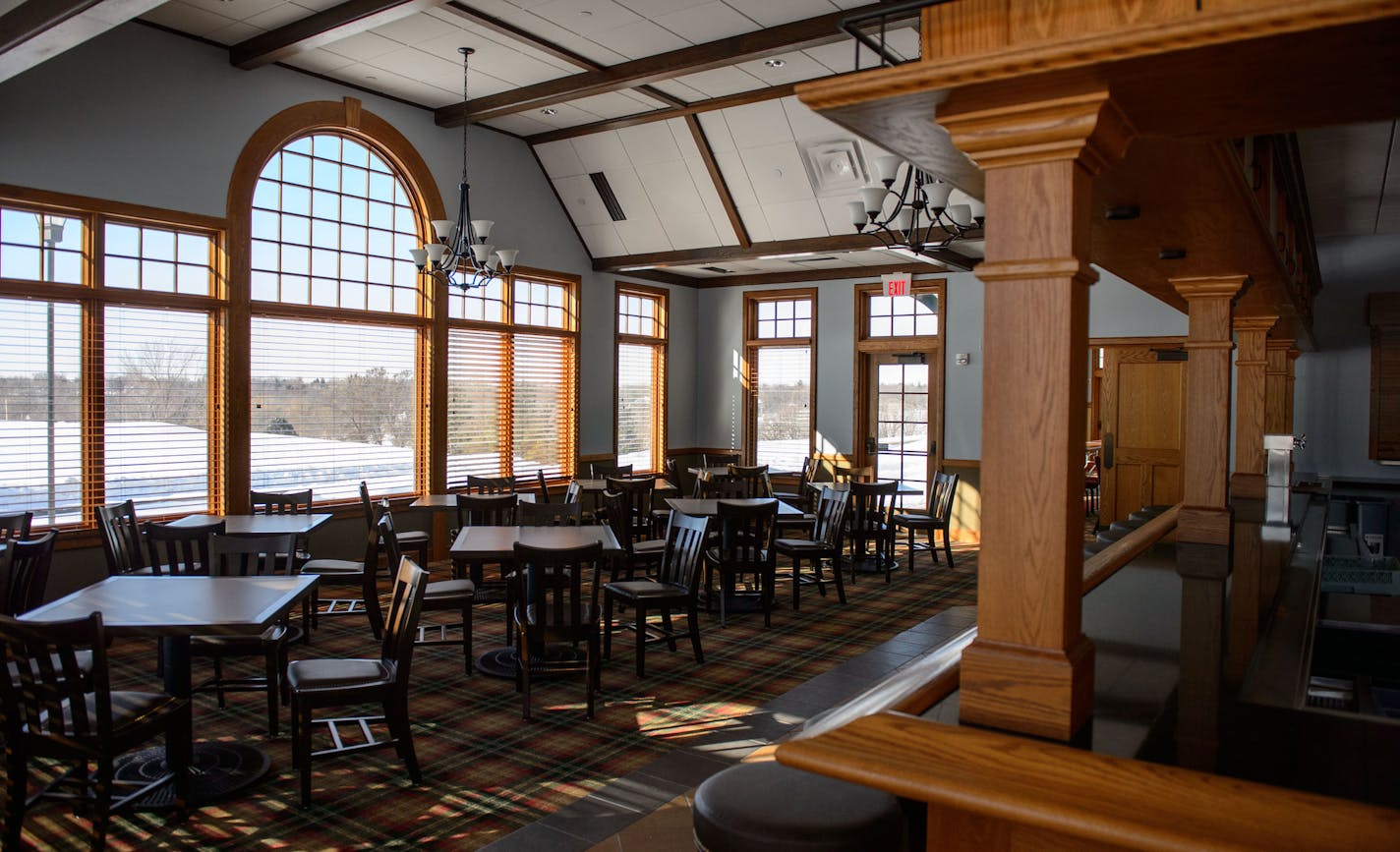 The Bar. The historic and popular Keller Golf Course and clubhouse, closed all of last year to undergoing a $12 million overhaul by Ramsey County, is poised to reopen in mid-June. The clubhouse, located in Maplewood, opens this month as a venue for weddings and other events Thursday, February 6, 2014. ] GLEN STUBBE * gstubbe@startribune.com