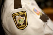 Pictured here is a badge for the Carver County Sheriff's Office in 2015.