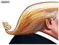 Sack cartoon: Trump