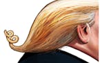 Sack cartoon: Trump