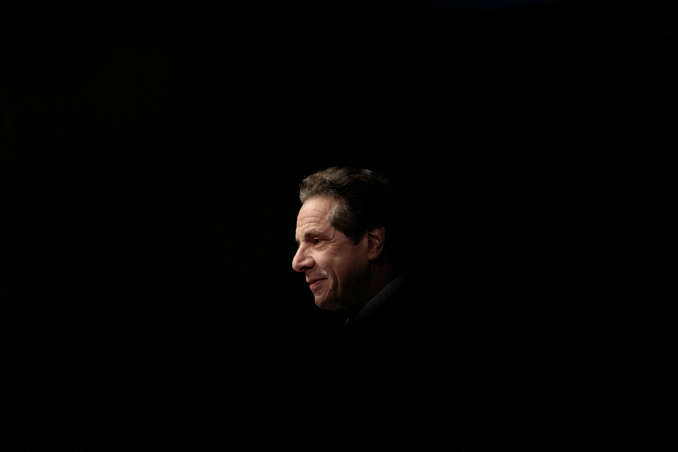 New York Gov. Andrew Cuomo delivers the State of the State address in Albany, N.Y., Tuesday, Jan. 15, 2019. "From Andrew Cuomo's scandals to the European vaccine disaster, after Trump the failures of his foils have been laid bare," writes New York Times opinion columnist Ross Douthat. (Damon Winter/The New York Times)