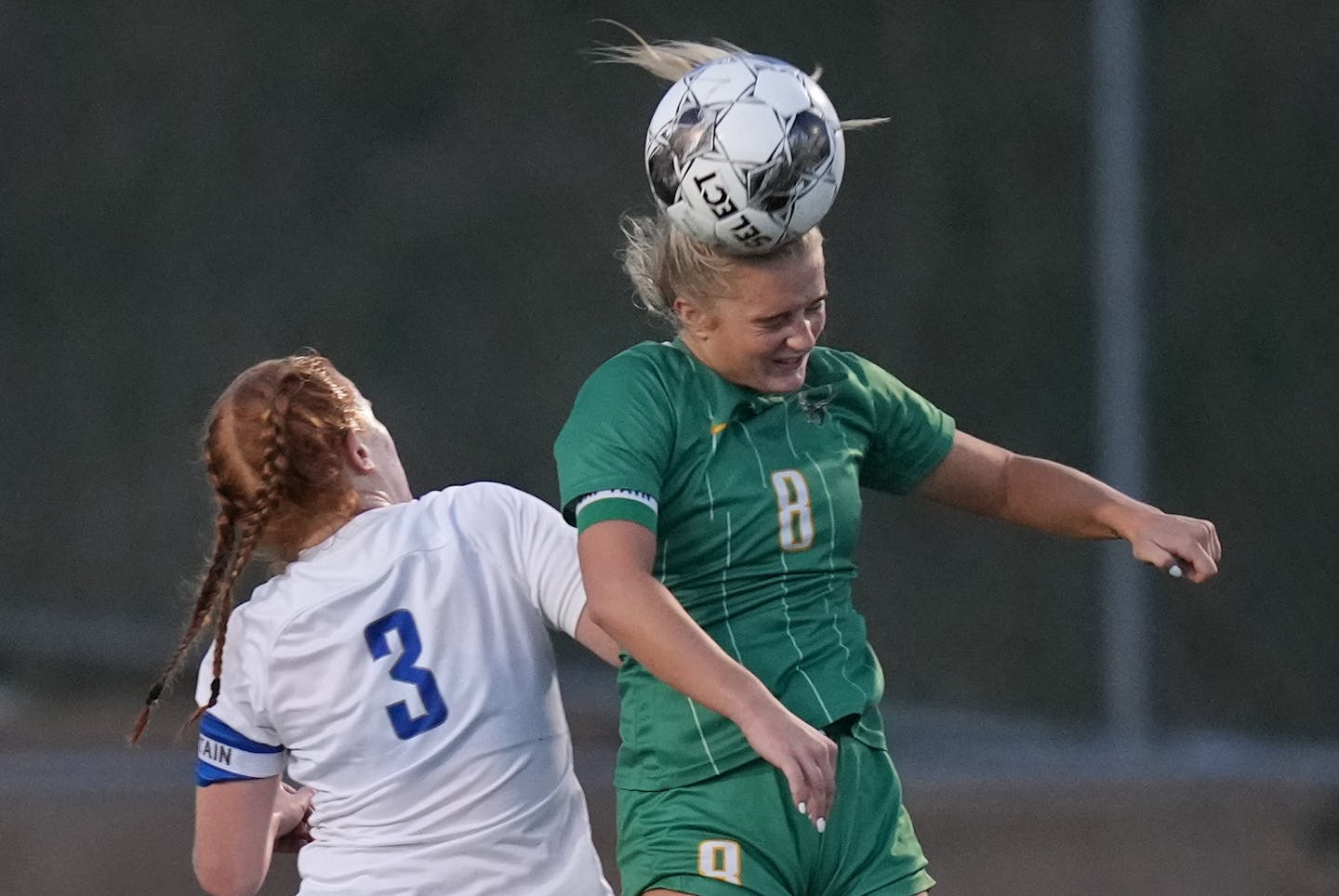 High school soccer state quarterfinals three views of the field